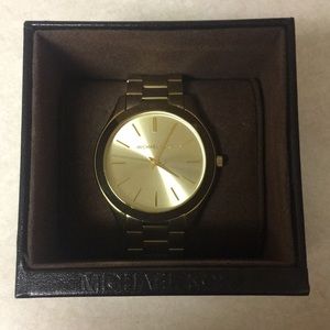 Gold Stainless Steel Michael Kors Watch
